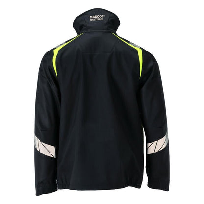 Softshell-jakke Multisafe softshell-jakke, sort blå/hi-vis gul