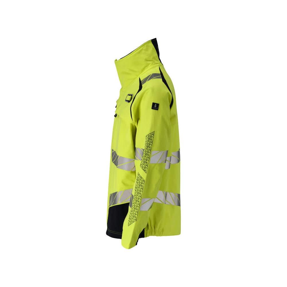 Jakke, strækindlæg Multisafe arbejdsjakke, hi-vis gul/sort-blå