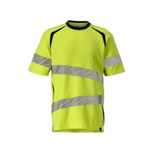 T-shirt, moderne pasform T-shirt Multisafe, hi-vis gul/sort-blå