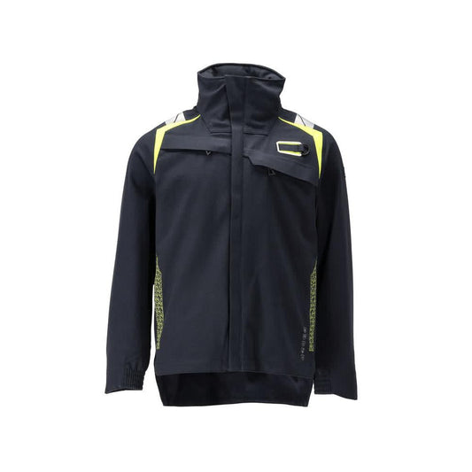 Hard Shell Jacket Jacket Multisafe, sort blå/hi-vis gul