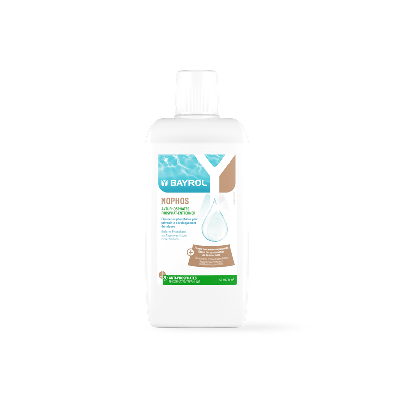 BAYROL Nophos 1 L Til fjernelse og forebyggelse af fosfater i poolvand