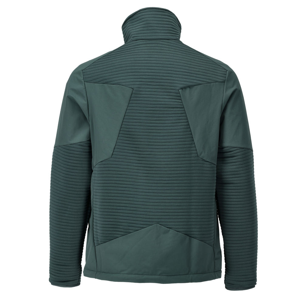 Fleecetrøje, kort lynlås, mikrofleece-jakkefor