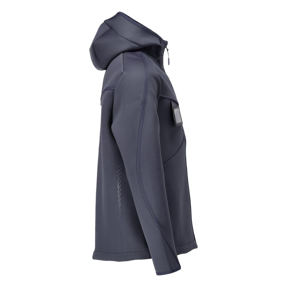 Soft shell jakke, hætte, moderne pasform soft shell jakke