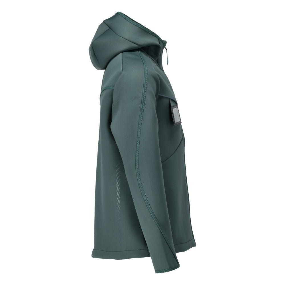 Soft shell jakke, hætte, moderne pasform soft shell jakke