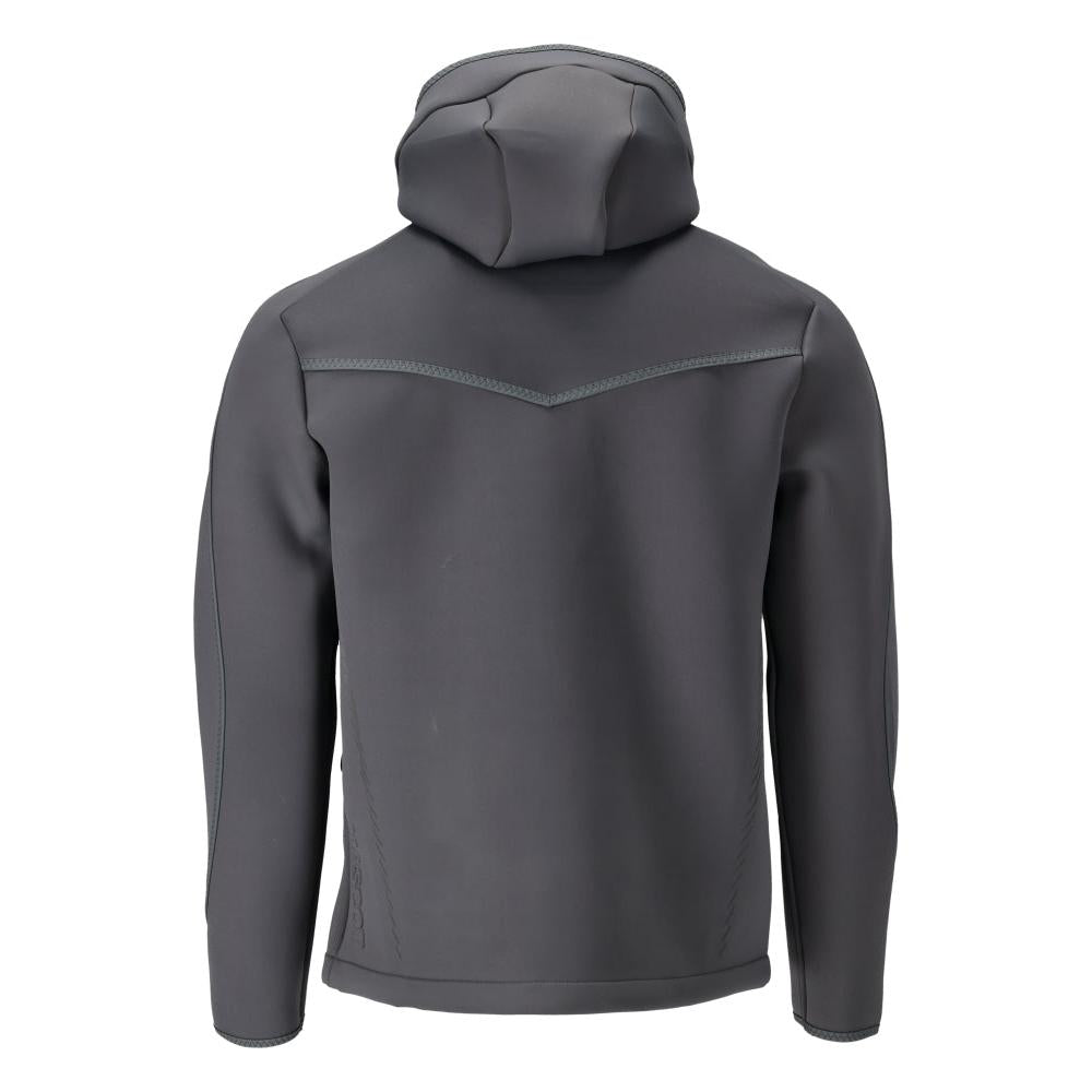 Soft shell jakke, hætte, moderne pasform soft shell jakke