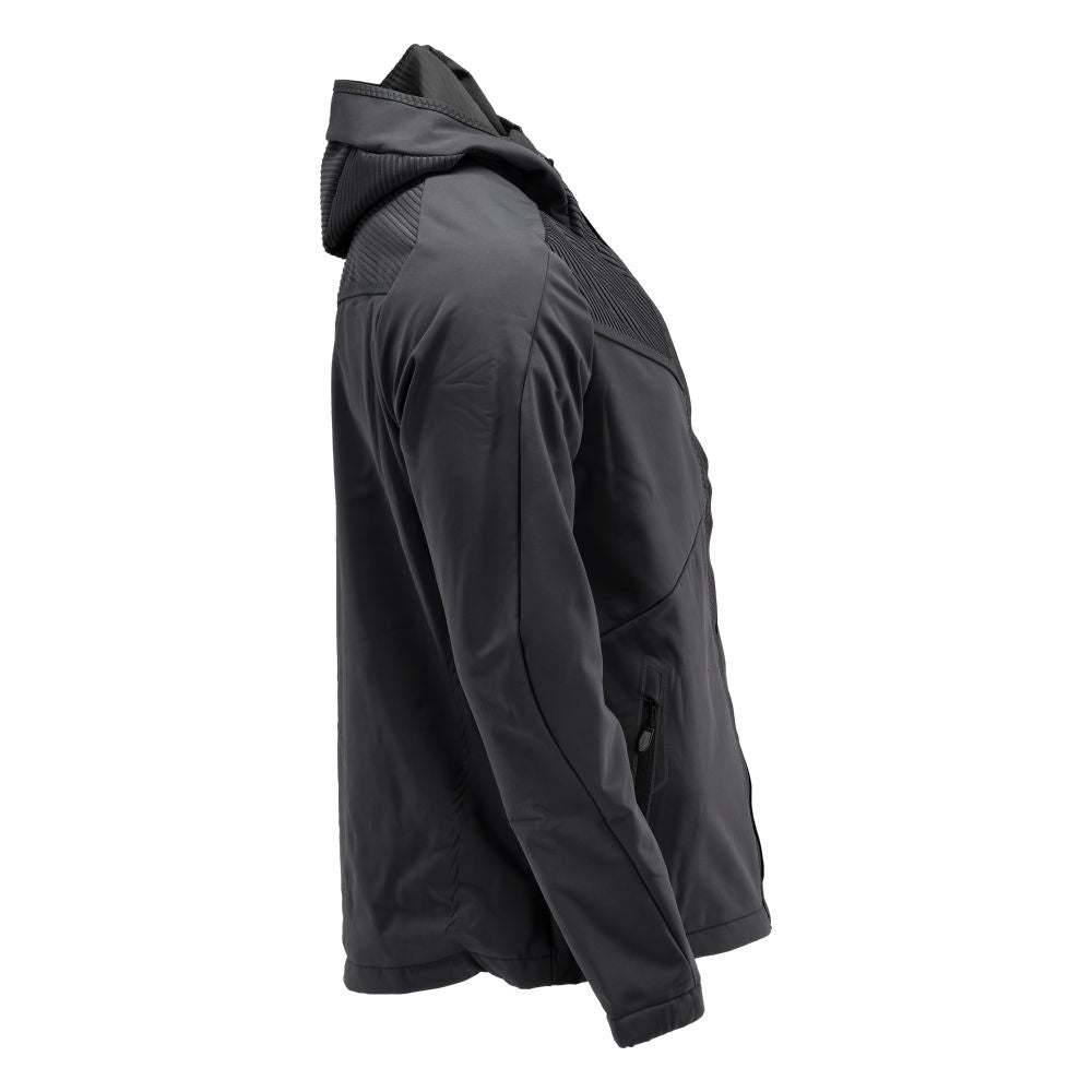 Soft Shell-jakke med Hood Soft Shell-jakke