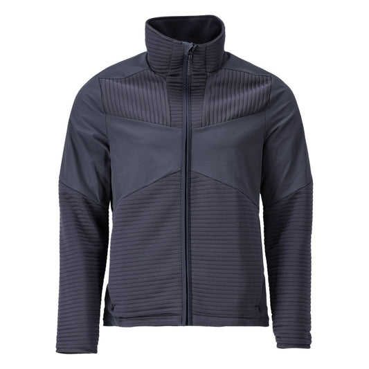 Fleecetrøje med lynlås, mikrofleece-jakkefor