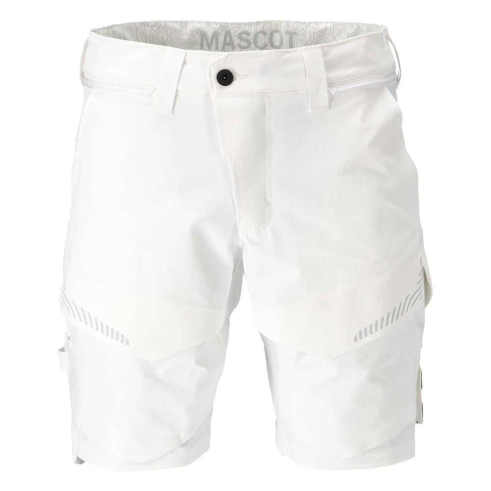 Shorts, stretch, lette shorts, hvide