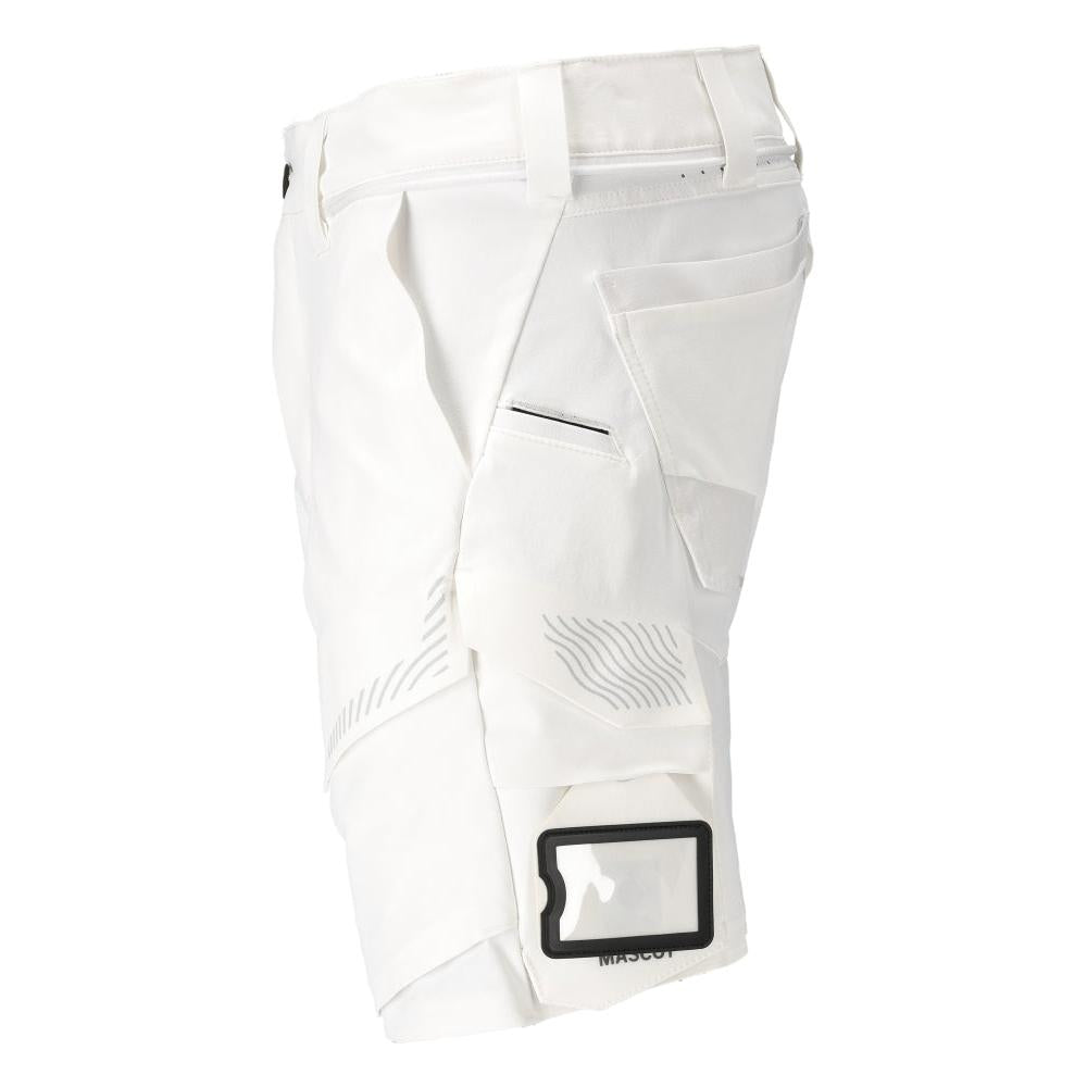 Shorts, stretch, lette shorts, hvide