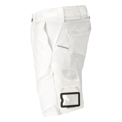 Shorts, stretch, lette shorts, hvide