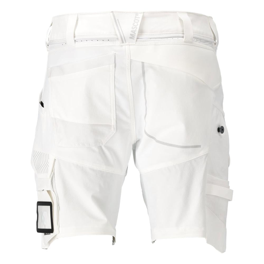 Shorts, stretch, lette shorts, hvide