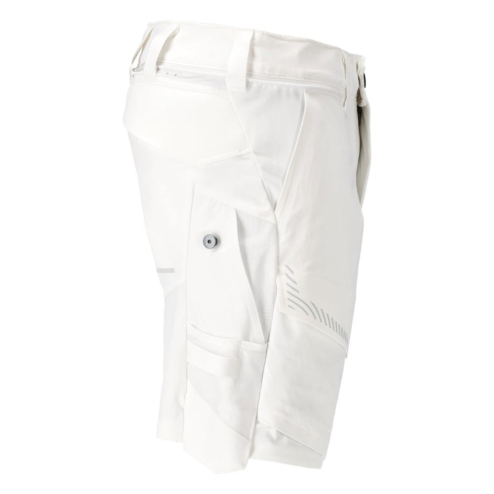 Shorts, stretch, lette shorts, hvide