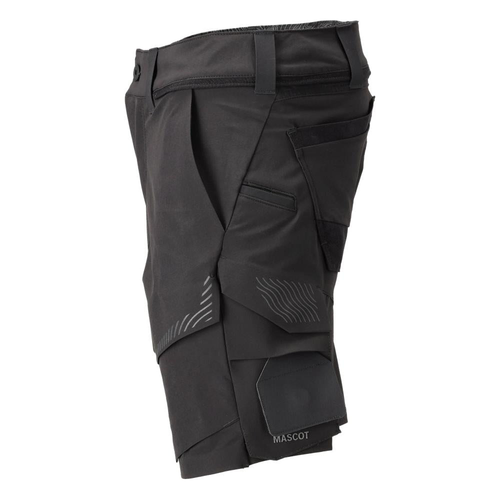 Shorts, stretch, lette shorts, sorte