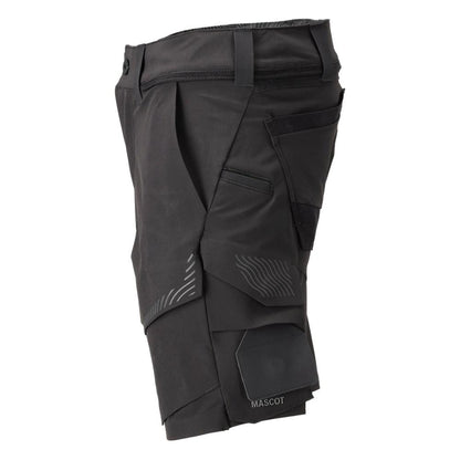 Shorts, stretch, lette shorts, sorte