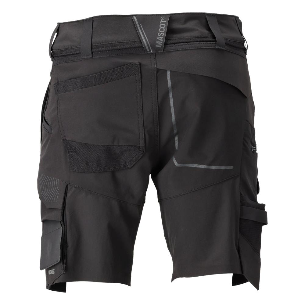 Shorts, stretch, lette shorts, sorte
