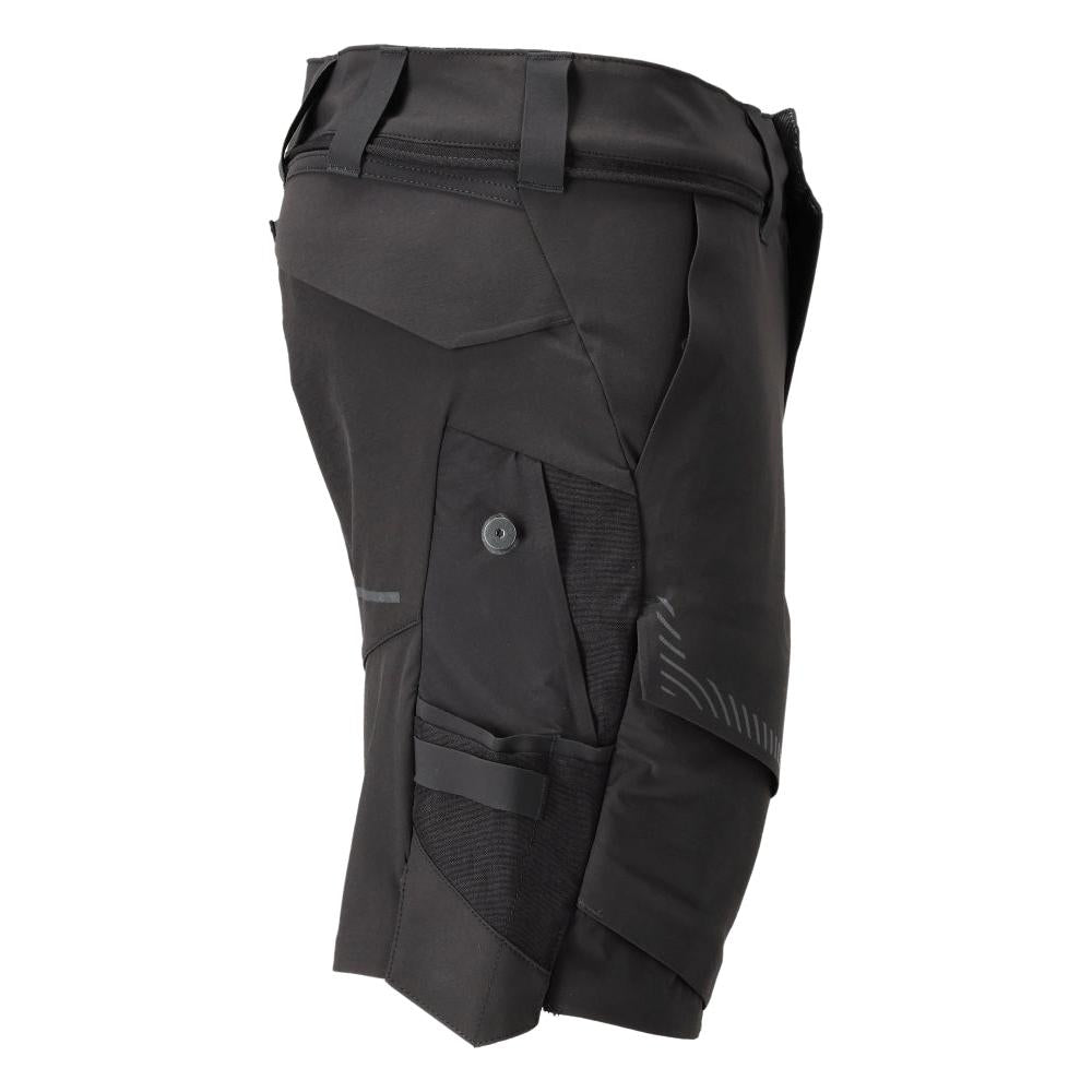 Shorts, stretch, lette shorts, sorte