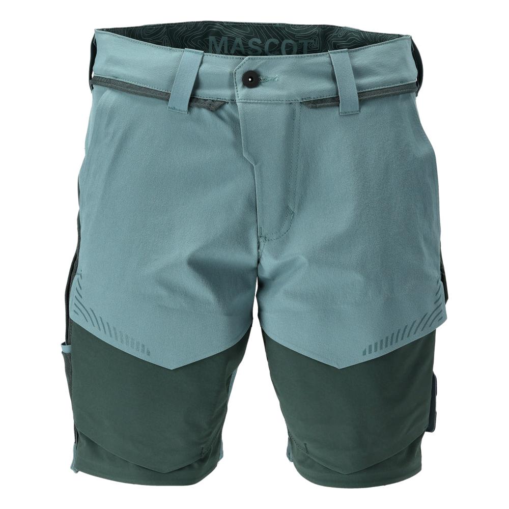 Shorts, stretch, lette shorts, lys skovgrøn/skovgrøn