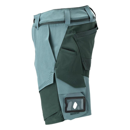 Shorts, stretch, lette shorts, lys skovgrøn/skovgrøn