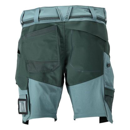 Shorts, stretch, lette shorts, lys skovgrøn/skovgrøn