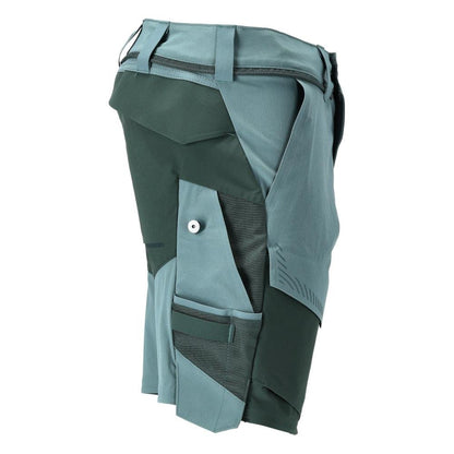 Shorts, stretch, lette shorts, lys skovgrøn/skovgrøn