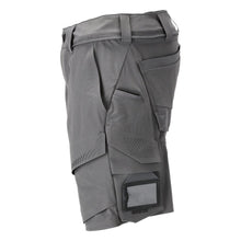 Shorts, stretch, lette shorts, koksgrå