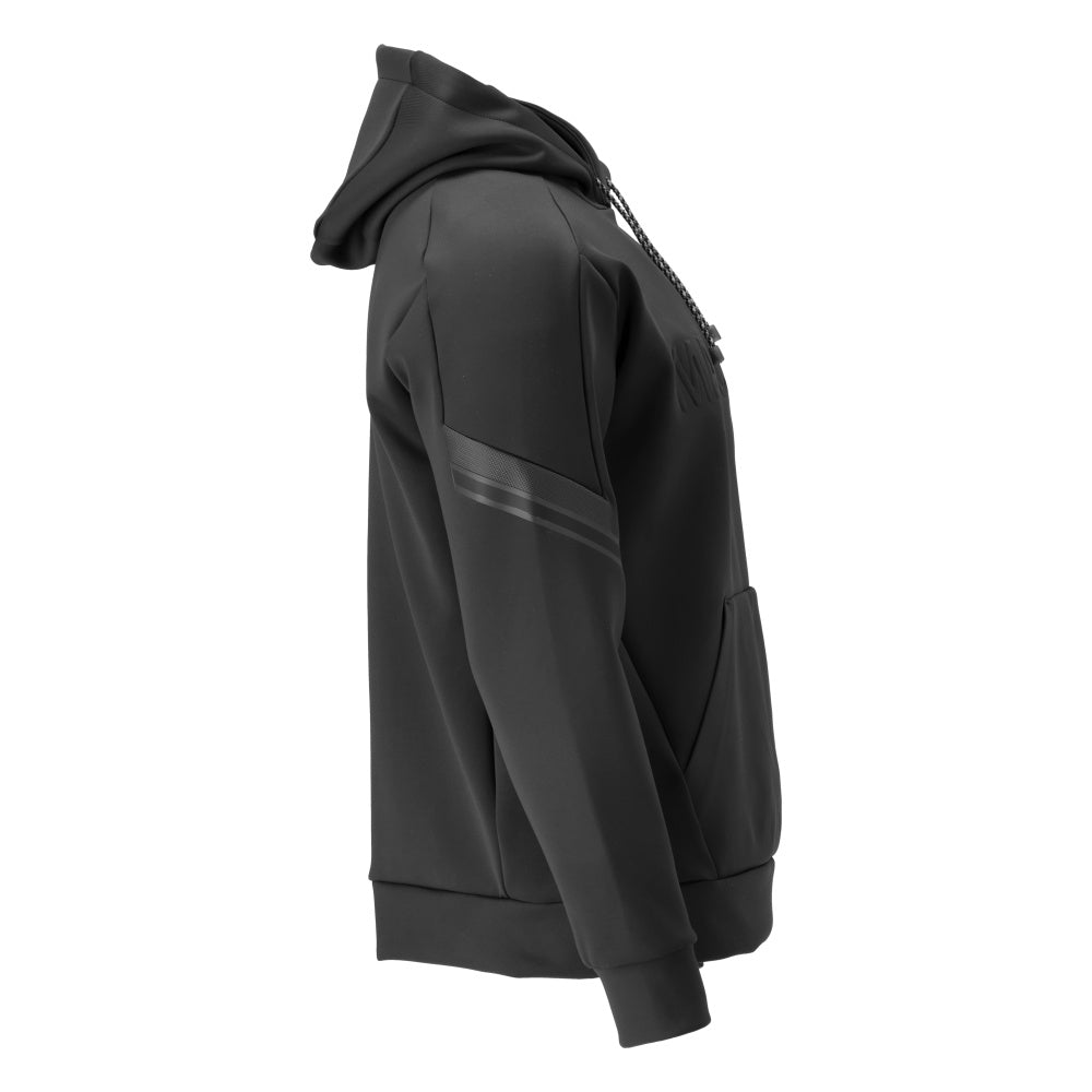 Hættetrøje i fleece med hættetrøje med MASCOT-logo