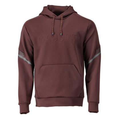 Hættetrøje i fleece med hættetrøje med MASCOT-logo