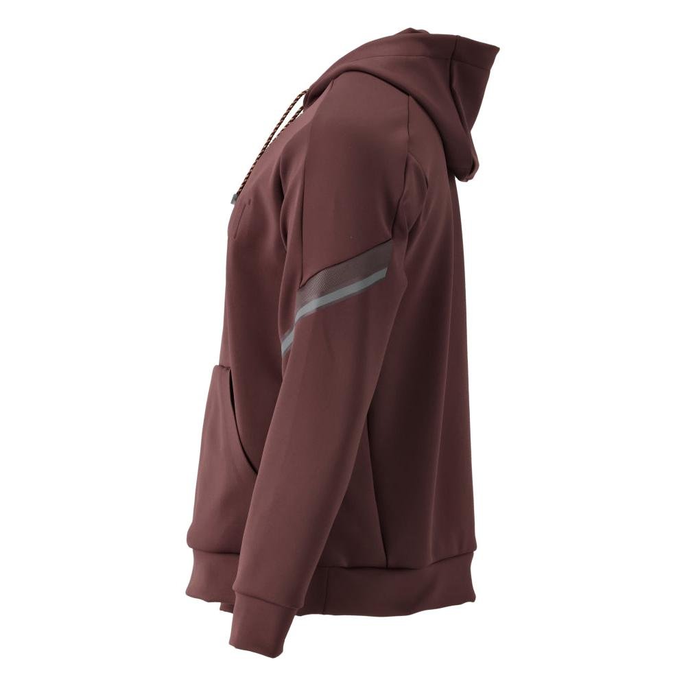 Hættetrøje i fleece med hættetrøje med MASCOT-logo