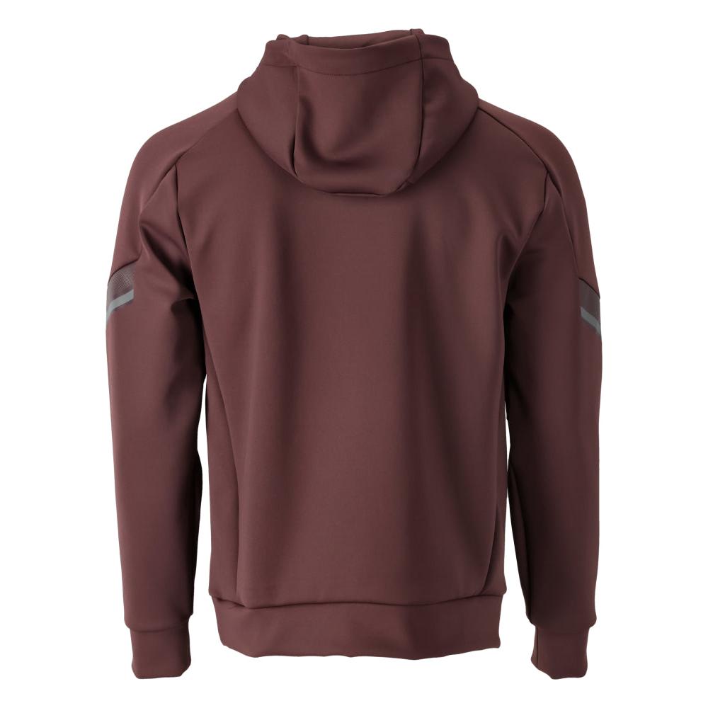Hættetrøje i fleece med hættetrøje med MASCOT-logo