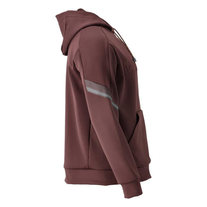 Hættetrøje i fleece med hættetrøje med MASCOT-logo