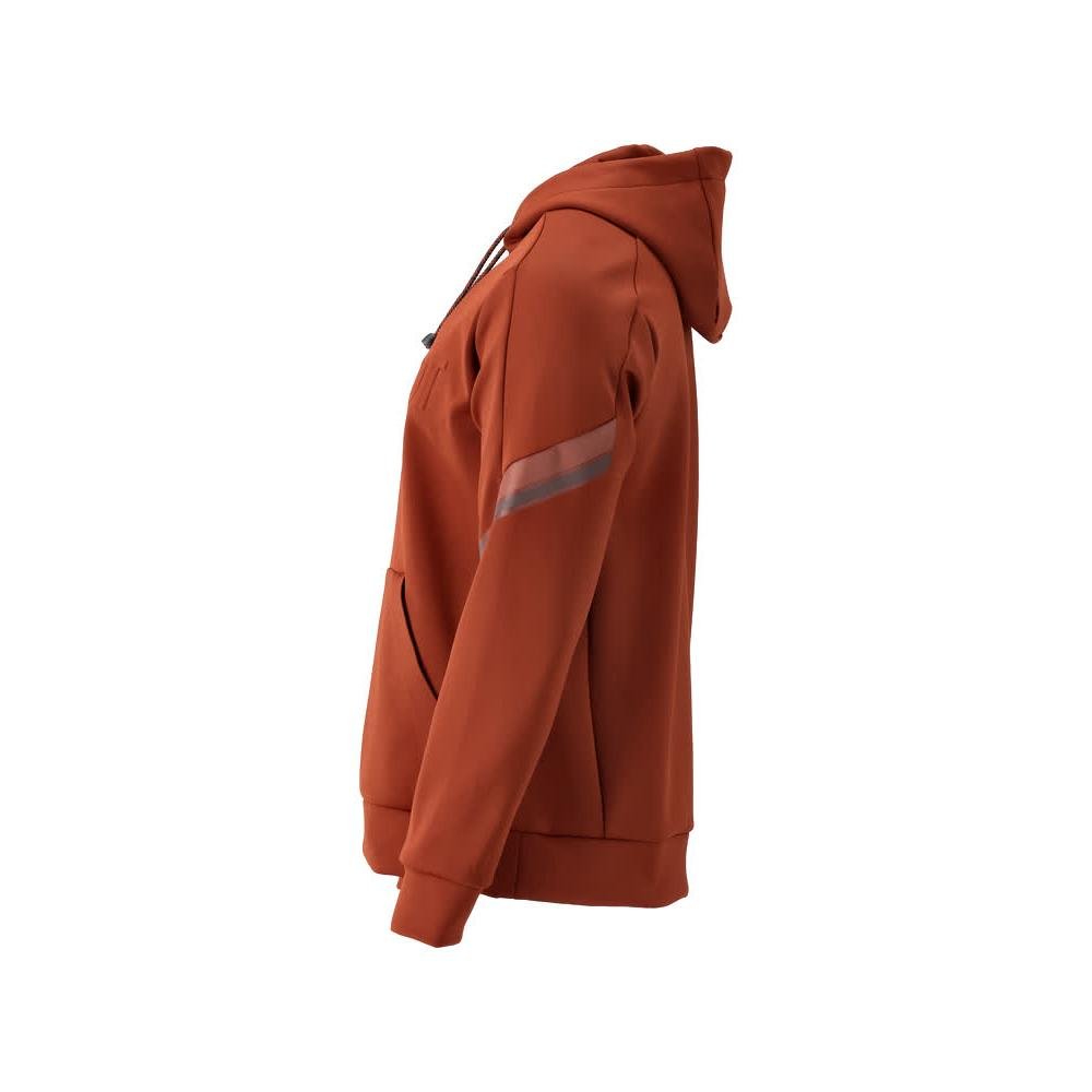 Hættetrøje i fleece med hættetrøje med MASCOT-logo