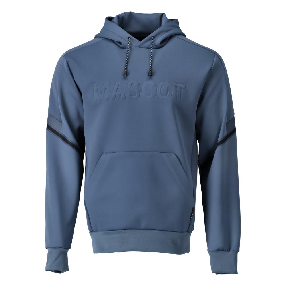 Hættetrøje i fleece med hættetrøje med MASCOT-logo