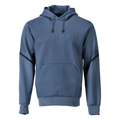 Hættetrøje i fleece med hættetrøje med MASCOT-logo