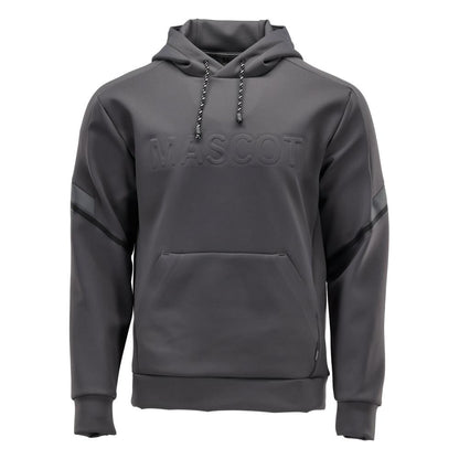 Hættetrøje i fleece med hættetrøje med MASCOT-logo