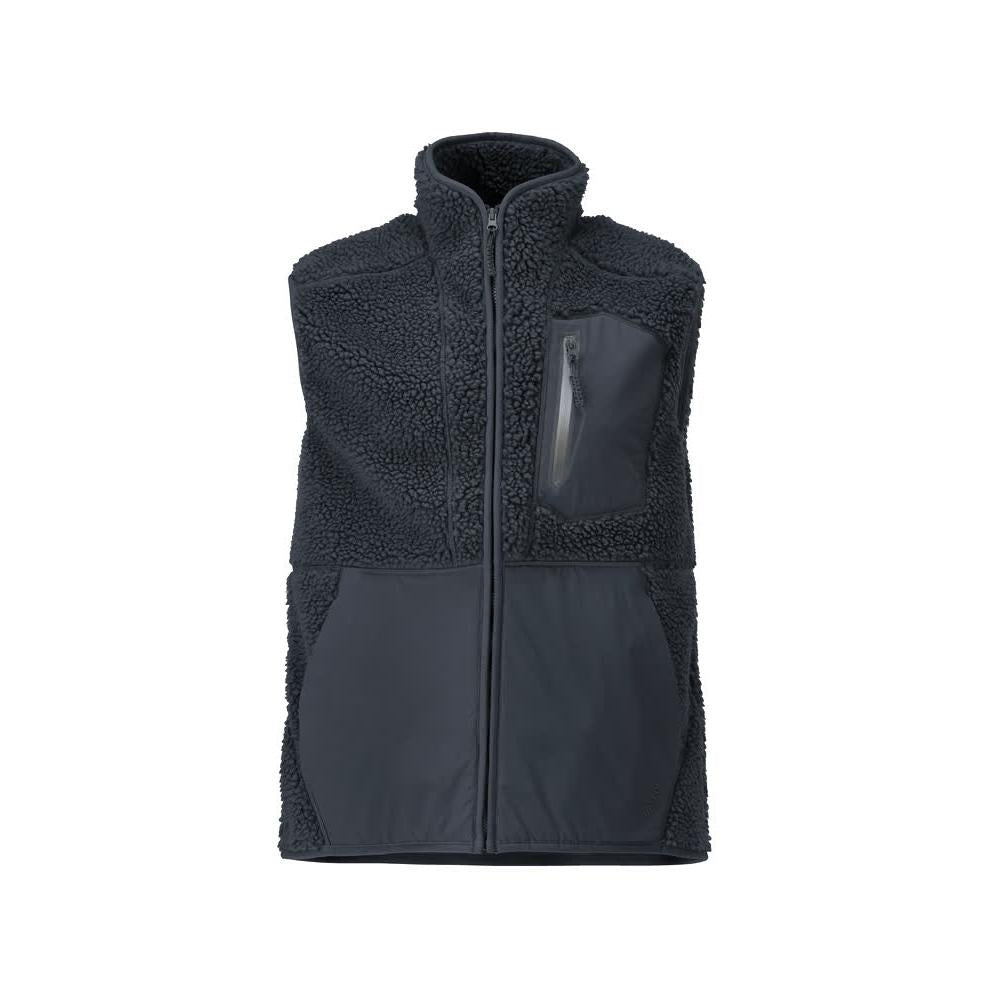 Fiberpelsvest med termovest med lynlås