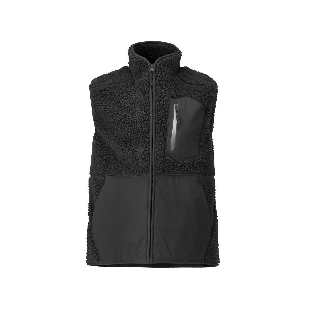 Fiberpelsvest med termovest med lynlås