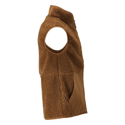 Fiberpelsvest med termovest med lynlås