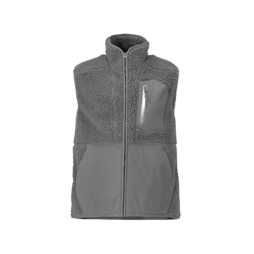 Fiberpelsvest med termovest med lynlås