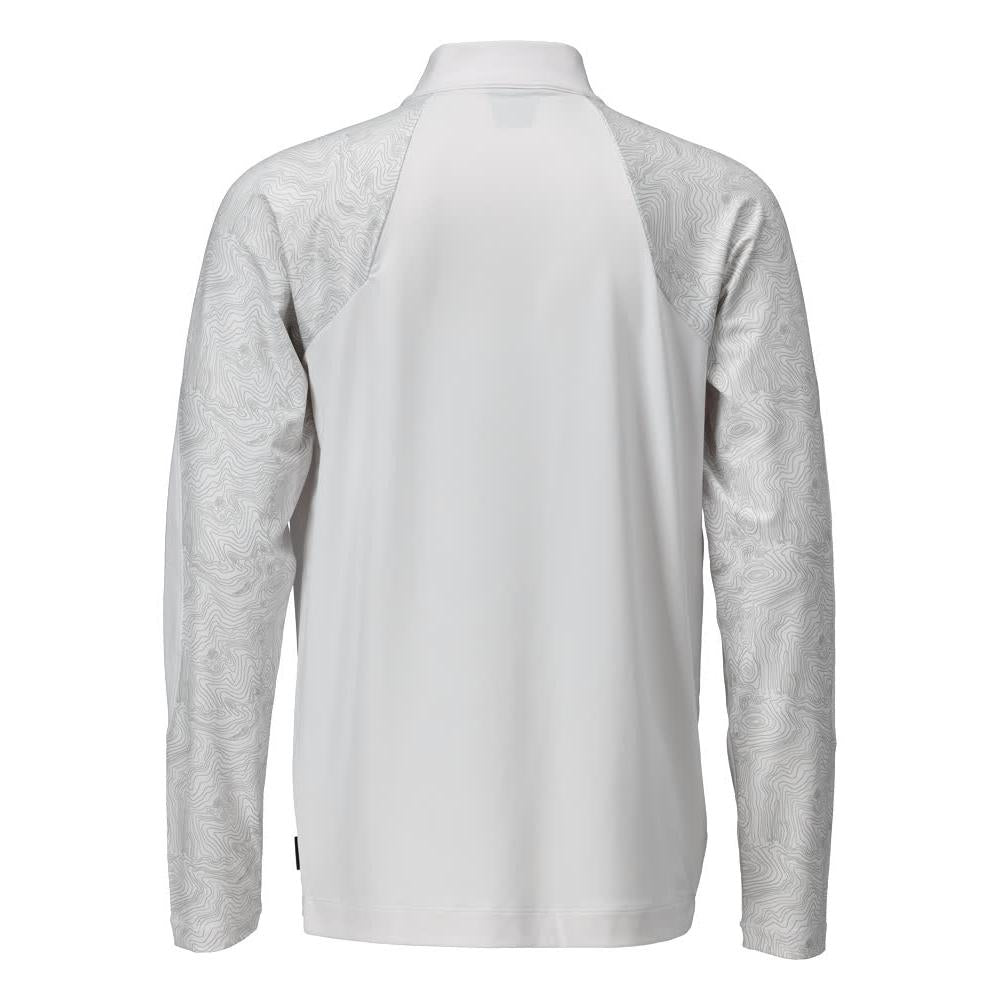 T-shirt, langærmet, kort t-shirt med lynlås