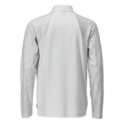 T-shirt, langærmet, kort t-shirt med lynlås