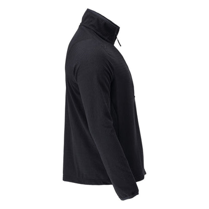 Microfleece sweater med kort lynlås microfleece jakke