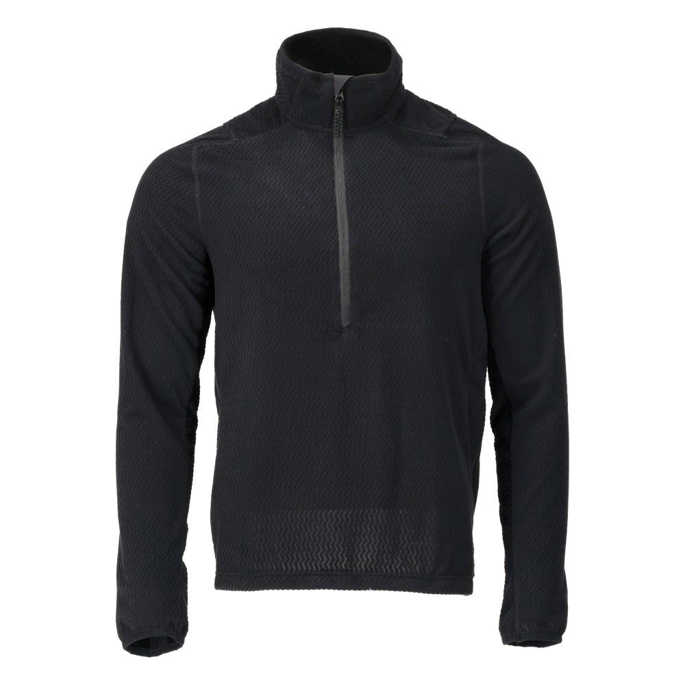 Microfleece sweater med kort lynlås microfleece jakke