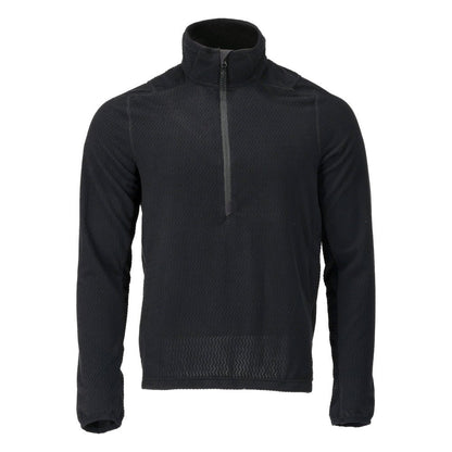 Microfleece sweater med kort lynlås microfleece jakke