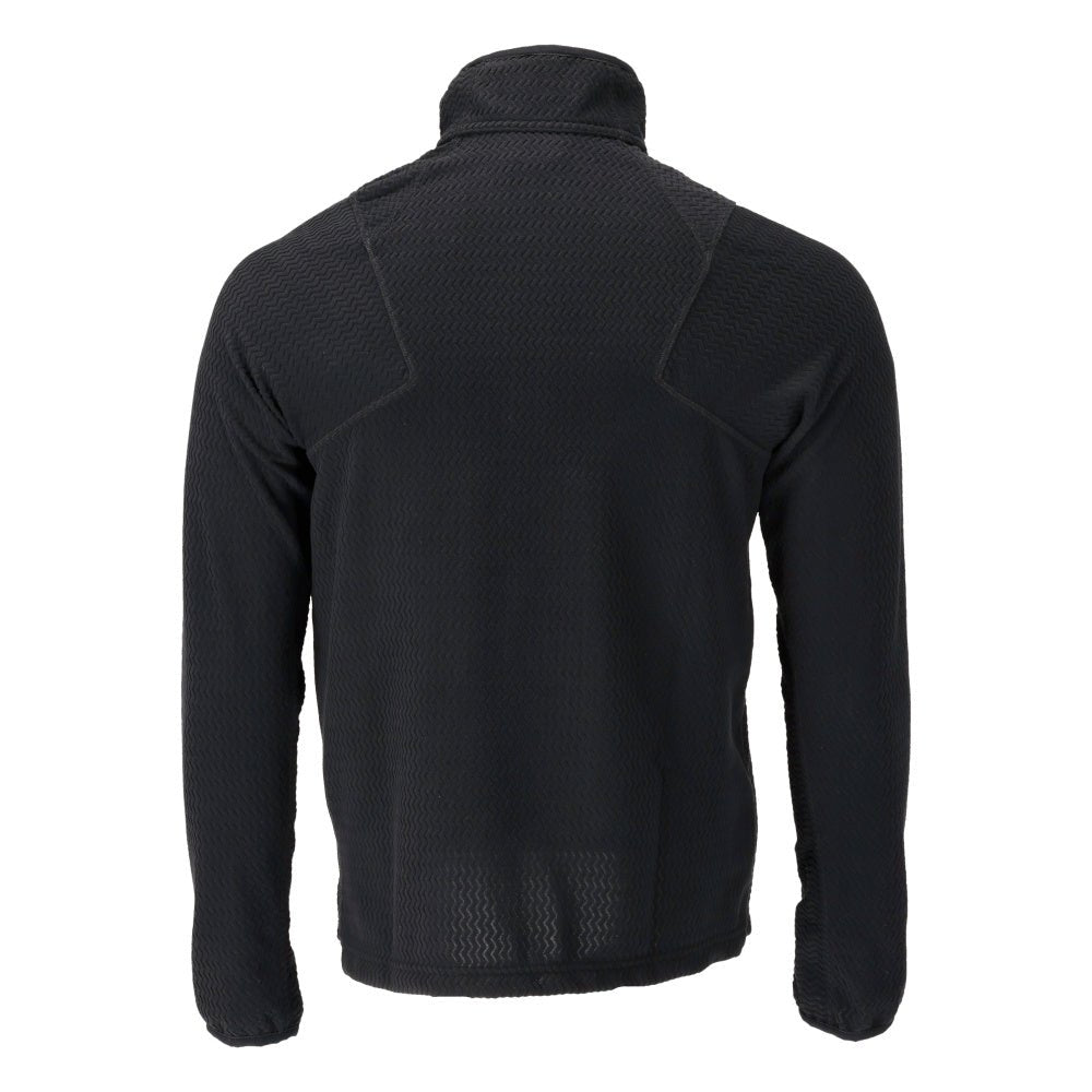 Microfleece sweater med kort lynlås microfleece jakke