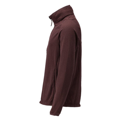 Microfleece sweater med kort lynlås microfleece jakke