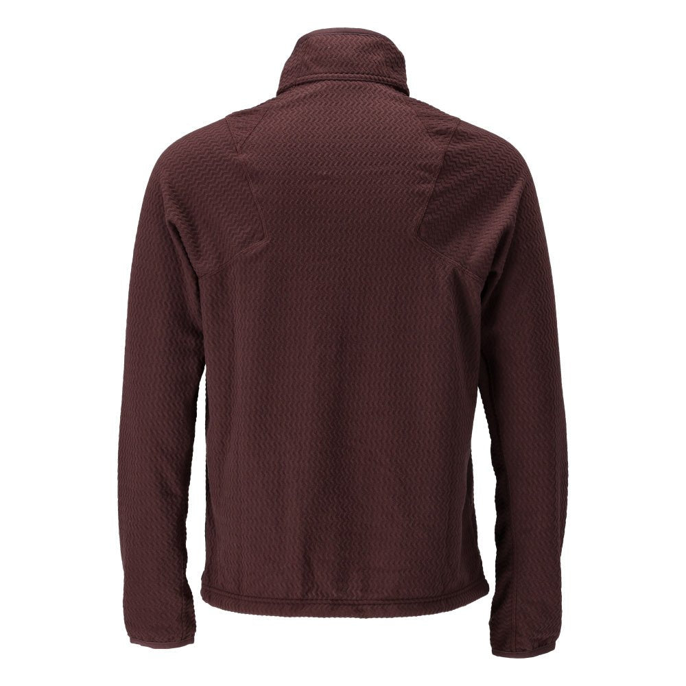 Microfleece sweater med kort lynlås microfleece jakke