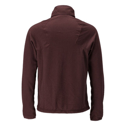 Microfleece sweater med kort lynlås microfleece jakke