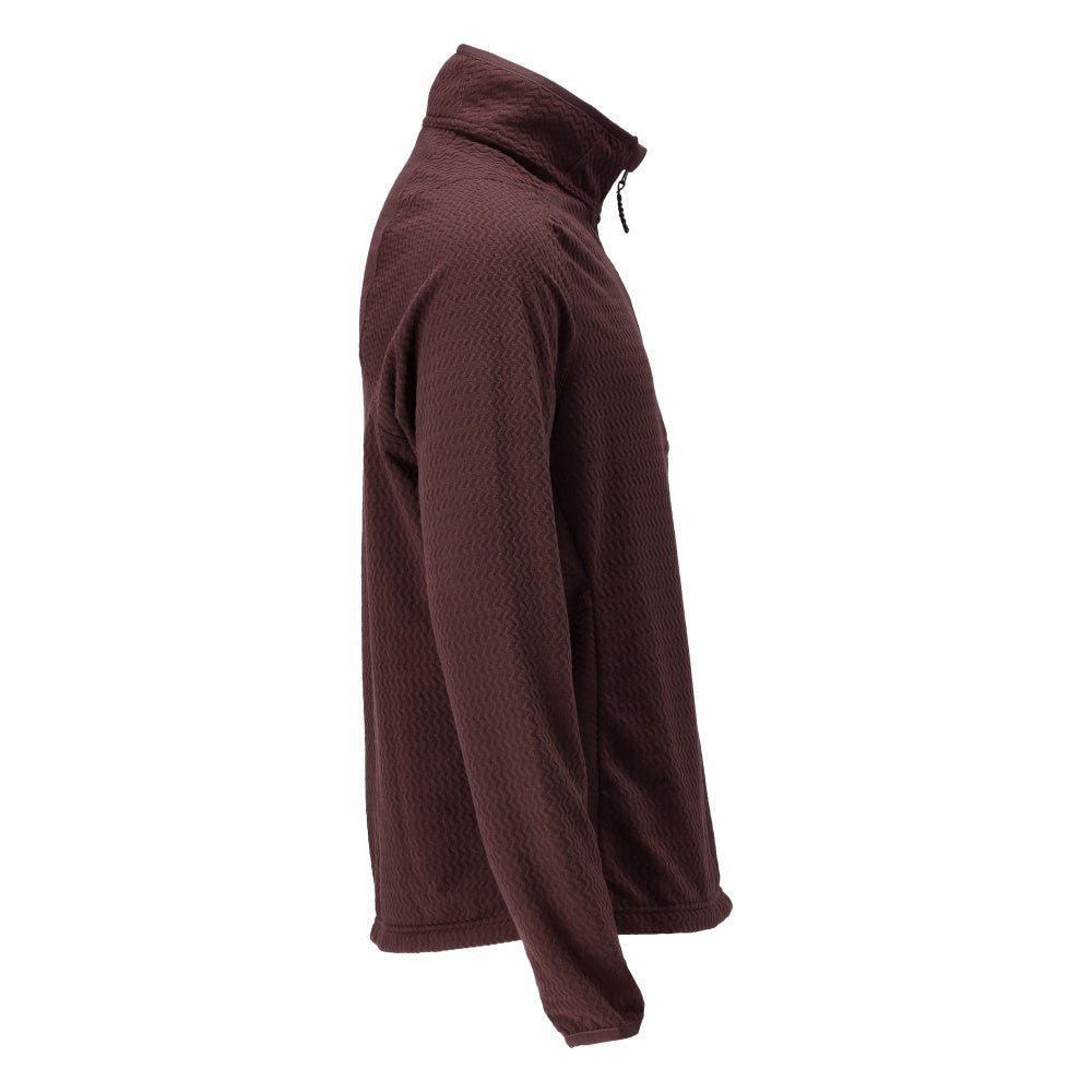 Microfleece sweater med kort lynlås microfleece jakke