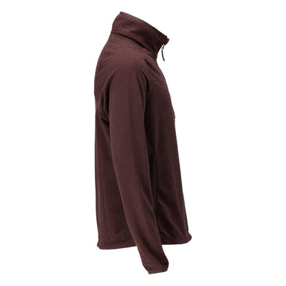 Microfleece sweater med kort lynlås microfleece jakke