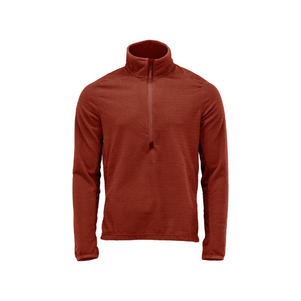 Microfleece sweater med kort lynlås microfleece jakke